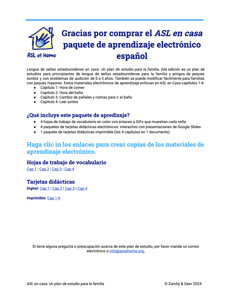 Electronic Learning Bundle - Multiple (2+) Digital Licenses — ASL